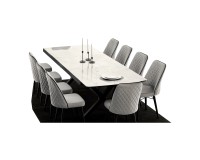 Showing image for Tower Extending Table 186-276 cm, 100 cm Wide Tower Extending Table 186-276 cm, 100 cm Wide Furniture, Tables and Chairs, Wooden Tables, Tables image