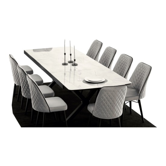 Showing image for Tower Extending Table 186-276 cm, 100 cm Wide Tower Extending Table 186-276 cm, 100 cm Wide Furniture, Tables and Chairs, Wooden Tables, Tables image