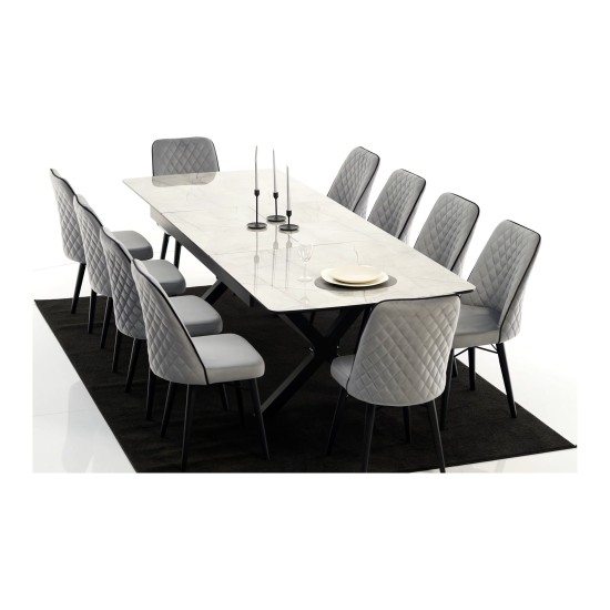 Showing image for Tower Extending Table 186-276 cm, 100 cm Wide Tower Extending Table 186-276 cm, 100 cm Wide Furniture, Tables and Chairs, Wooden Tables, Tables image