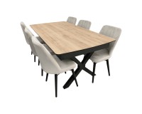 Showing image for Tower Extending Table 186-276 cm, 100 cm Wide Tower Extending Table 186-276 cm, 100 cm Wide Furniture, Tables and Chairs, Wooden Tables, Tables image