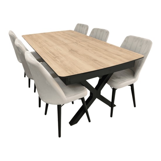 Showing image for Tower Extending Table 186-276 cm, 100 cm Wide Tower Extending Table 186-276 cm, 100 cm Wide Furniture, Tables and Chairs, Wooden Tables, Tables image