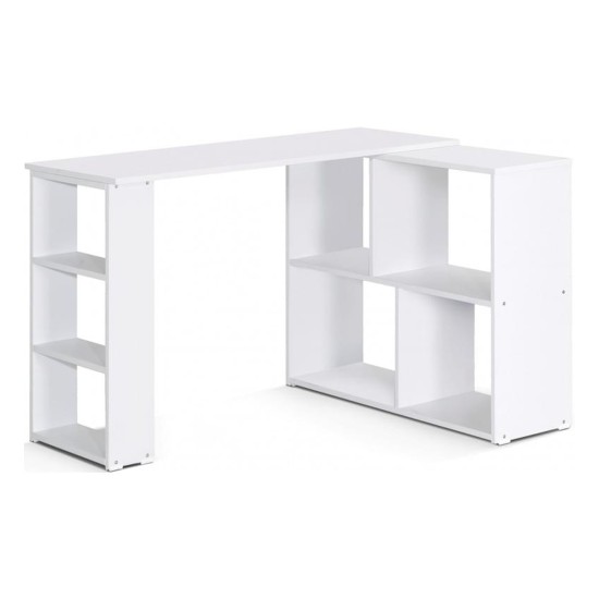YIRON 203 Computer Desk with Shelf Unit