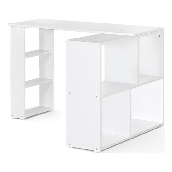 YIRON 203 Computer Desk with Shelf Unit