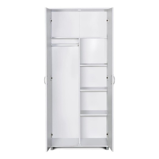 ארון YIRON 704 דו דלתי עם מוט תלייה ארוך