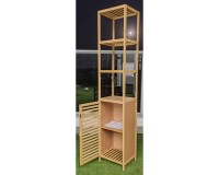 SR333 Bamboo Bathroom Cabinet, 34 cm, One Door