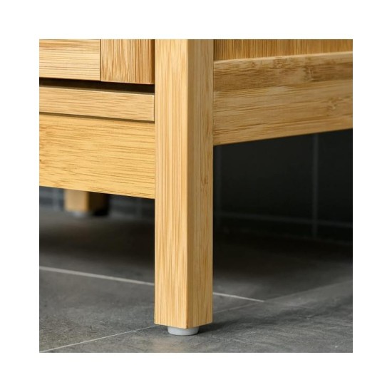 SR333 Bamboo Bathroom Cabinet, 34 cm, One Door