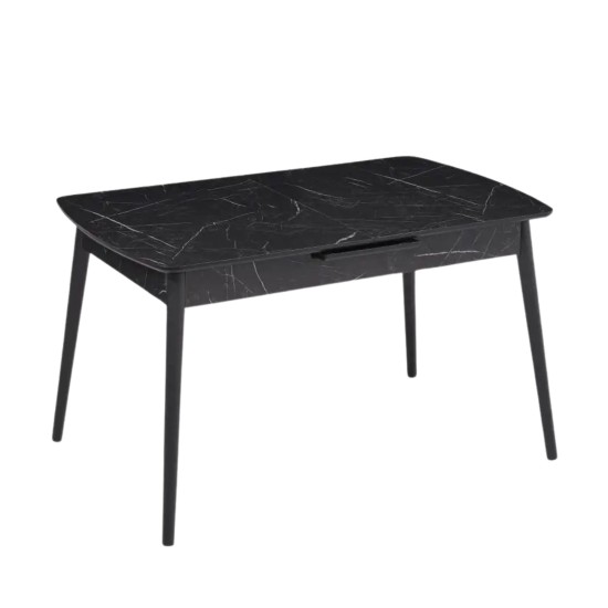 Showing image for Viktoria Dining Set: Extending Table and 6 Chairs Viktoria Dining Set: Extending Table and 6 Chairs Furniture, Dining Room Sets, Wooden Dining Sets, Tables and Chairs image