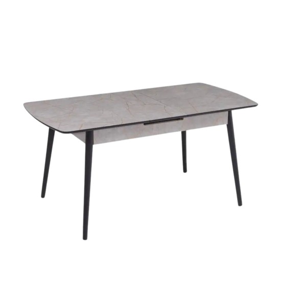 Showing image for Viktoria Dining Set: Extending Table and 6 Chairs Viktoria Dining Set: Extending Table and 6 Chairs Furniture, Dining Room Sets, Wooden Dining Sets, Tables and Chairs image