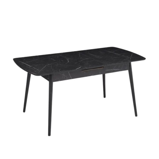 Showing image for Viktoria Dining Set: Extending Table and 6 Chairs Viktoria Dining Set: Extending Table and 6 Chairs Furniture, Dining Room Sets, Wooden Dining Sets, Tables and Chairs image