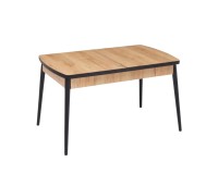 Showing image for Viktoria Dining Set: Extending Table and 6 Chairs Viktoria Dining Set: Extending Table and 6 Chairs Furniture, Dining Room Sets, Wooden Dining Sets, Tables and Chairs image