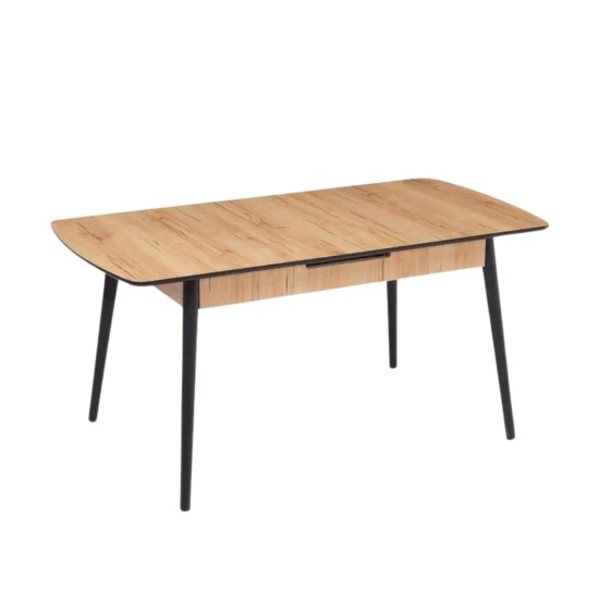Showing image for Viktoria Dining Set: Extending Table and 6 Chairs Viktoria Dining Set: Extending Table and 6 Chairs Furniture, Dining Room Sets, Wooden Dining Sets, Tables and Chairs image