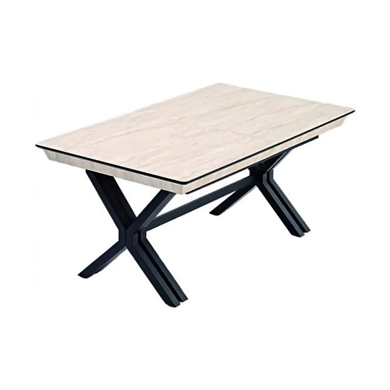Showing image for Limousine Dining Set: Table from 170 to 470 cm and 6 Chairs Limousine Dining Set: Table from 170 to 470 cm and 6 Chairs image