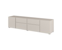 TV unit ASYMETRIC 195 cm, cashmere