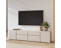 TV unit ASYMETRIC 195 cm, cashmere