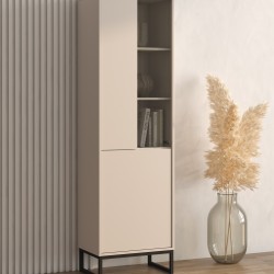 Display cabinet LOFT 53 cm, cashmere