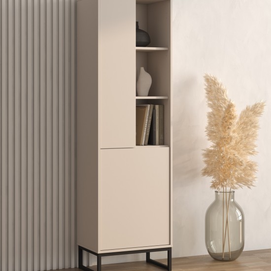 Bookcase LOFT 53 cm, cashmere