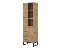 Bookcase LOFT 53 cm, Wotan oak