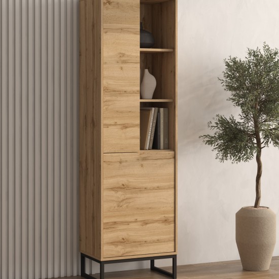 Bookcase LOFT 53 cm, Wotan oak