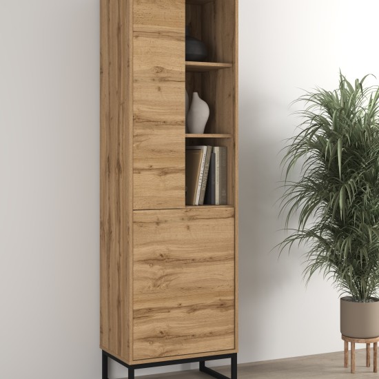 Bookcase LOFT 53 cm, Wotan oak