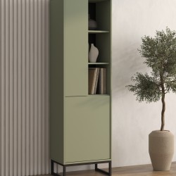 Bookcase LOFT 53 cm, muted green