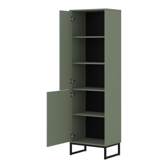Bookcase LOFT 53 cm, muted green