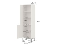 Bookcase LOFT 53 cm, muted green