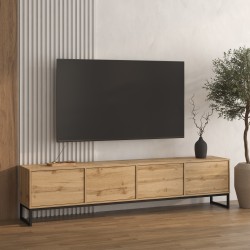 TV unit LOFT 209 cm, Wotan oak