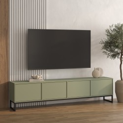 TV unit LOFT 209 cm, muted green