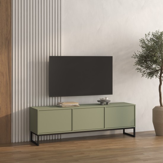 מזנון טלוויזיה LOFT 157, ירוק עמום