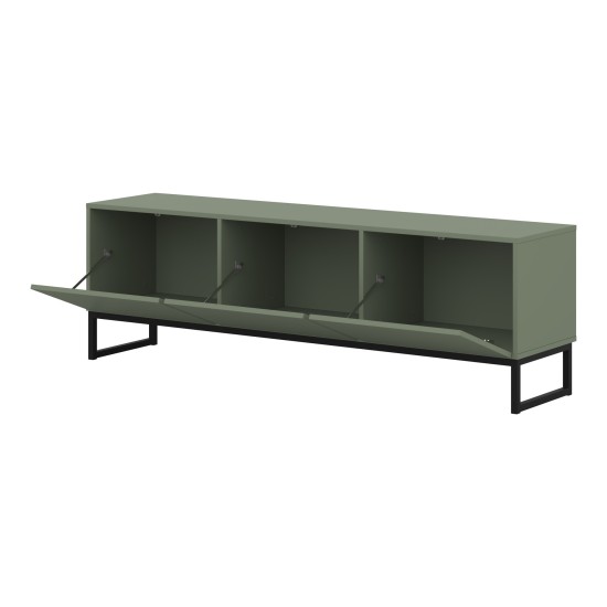 מזנון טלוויזיה LOFT 157, ירוק עמום