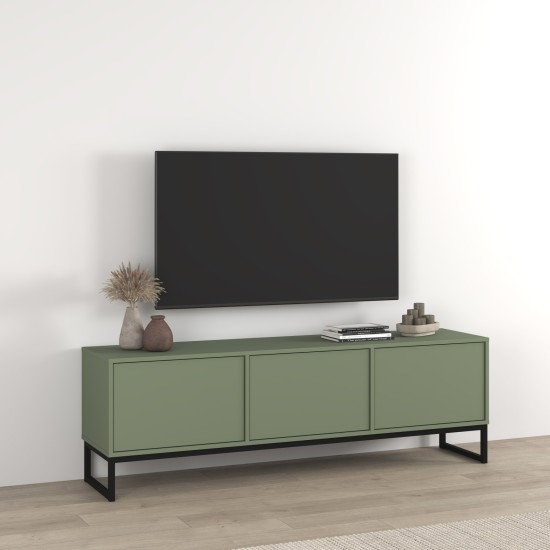 מזנון טלוויזיה LOFT 157, ירוק עמום