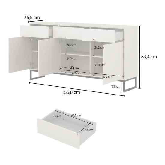 שידה LOFT 157, אלון ווטן