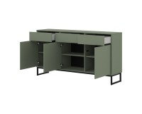 שידה LOFT 157, ירוק עמום