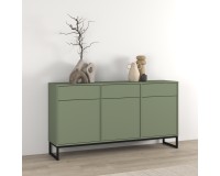 שידה LOFT 157, ירוק עמום