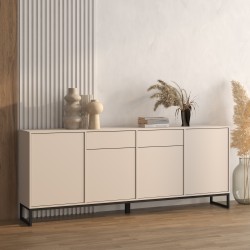 Chest of drawers LOFT 209 cm, cashmere