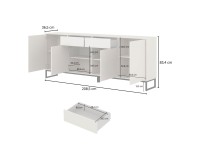 שידה LOFT 209, אלון ווטן