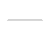 Wall shelf TULUZA Helvetia 200 cm, white gloss
