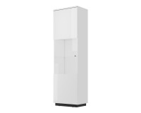 Display cabinet TULUZA Helvetia 60 cm, white gloss
