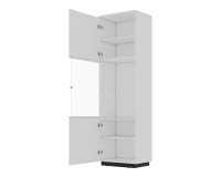 Display cabinet TULUZA Helvetia 60 cm, white gloss