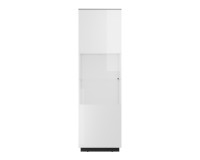 Display cabinet TULUZA Helvetia 60 cm, white gloss