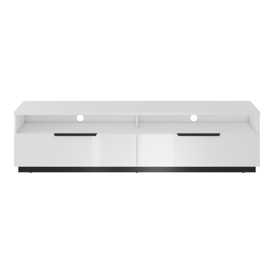TV unit TULUZA Helvetia 200 cm, white gloss
