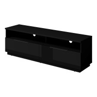 TV unit TULUZA Helvetia 160 cm, black gloss