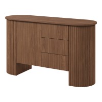 Chest of drawers CAVO 139 cm, Lincoln walnut
