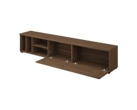 TV unit ONTARIO Helvetia 220 cm, Burdeo walnut