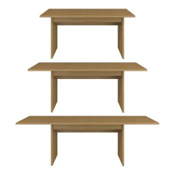 Extending dining table EKO Helvetia 160-240 cm, Baltic Dune oak Extending dining table EKO Helvetia 160-240 cm, Baltic Dune oak