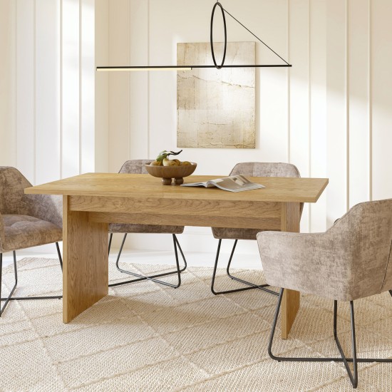 Extending dining table EKO Helvetia 160-240 cm, Baltic Dune oak Extending dining table EKO Helvetia 160-240 cm, Baltic Dune oak