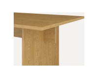 Dining table EKO Helvetia 190 cm, Baltic Dune oak Dining table EKO Helvetia 190 cm, Baltic Dune oak