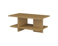 Coffee table EKO Helvetia 106 cm, Baltic Dune oak