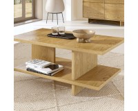 Coffee table EKO Helvetia 106 cm, Baltic Dune oak