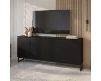 Chest of drawers MODO II 200 cm, black onyx Chest of drawers MODO II 200 cm, black onyx